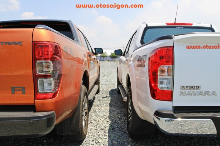 So sánh Nissan NP300 Navara và Ford Ranger Wildtrak