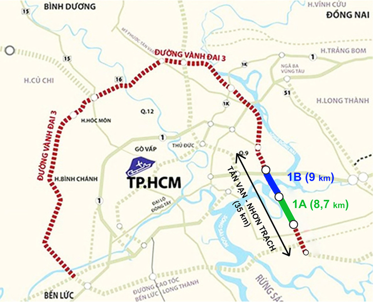 Ôtô được vào 30 km cao tốc Bến Lức - Long Thành từ chiều 28/4
