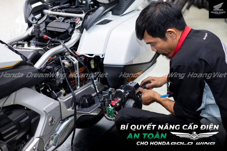 ⚡CẨN TRỌNG KHI NÂNG CẤP HỆ THỐNG ĐIỆN CHO GOLD WING ⚡