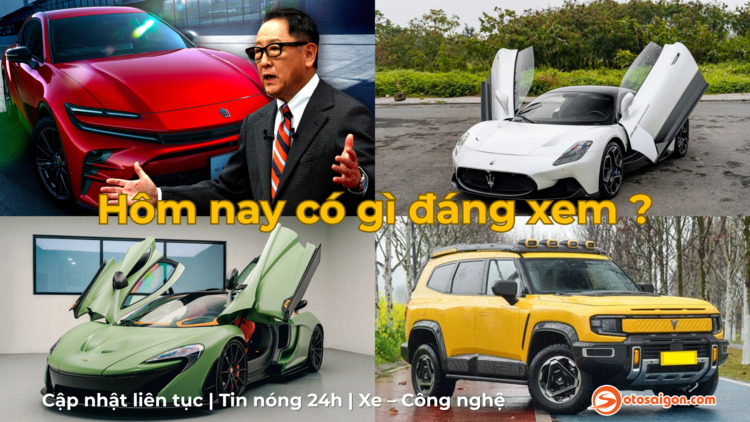 Thông tin xe ngày 4/5: Siêu xe ế, xe Ford lỗi, SUV điện Trung Quốc gây sốt