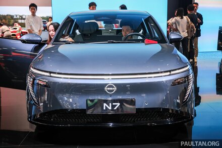 Nissan N7 ra mắt tại Trung Quốc, phát triển trêm nền tảng Dongfeng EV, phạm vi hoạt động lên đến 635 km