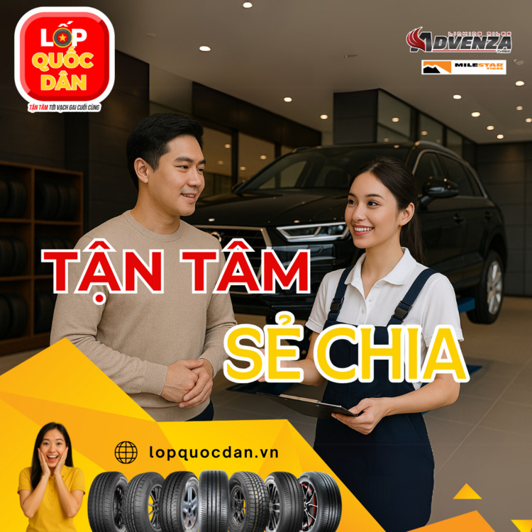 Lốp MILESTAR và ADVENZA - Tự hào lốp Việt!