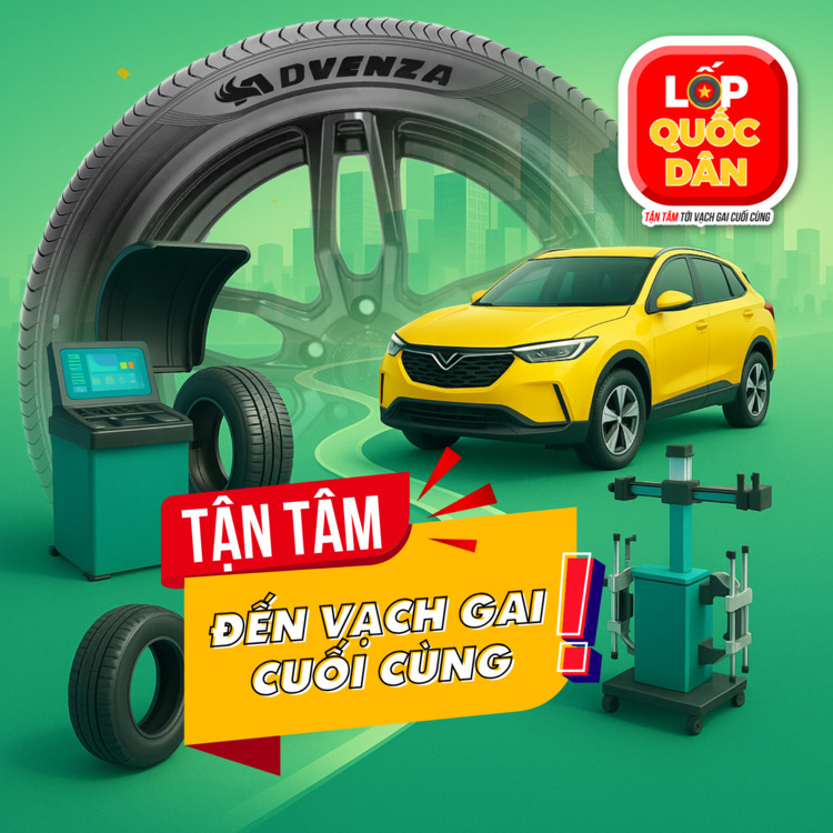 Lốp Quốc Dân - Advenza, Milestar. Hệ thống TPHCM
