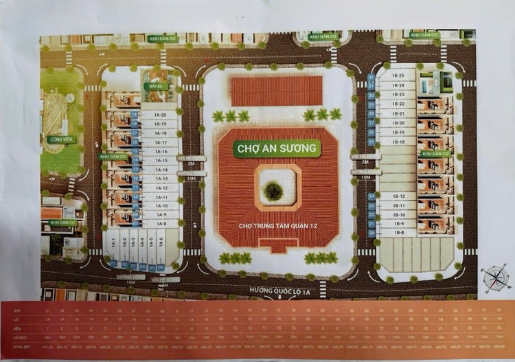 Nhà phố ngay chợ An Sương Q12