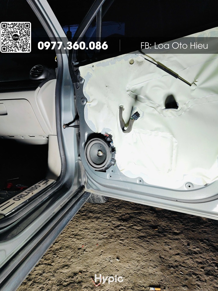 Chevrolet ORẢNDO và bộ âm thanh hay.