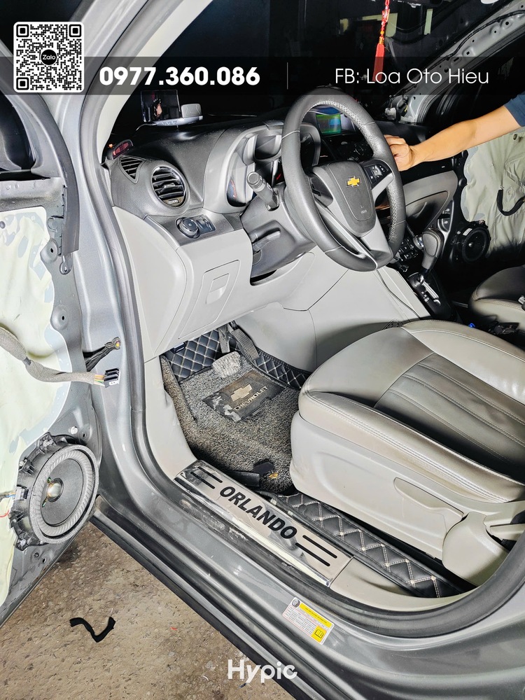 Chevrolet ORẢNDO và bộ âm thanh hay.