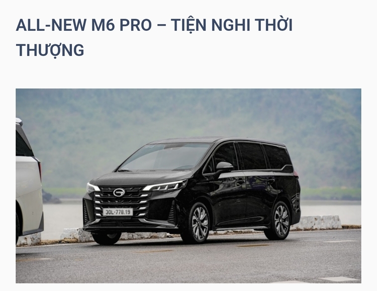 Lái xe sang đón hè rực rỡ, GAC Motor Việt Nam triển khai loạt chương trình ưu đãi 5/2025