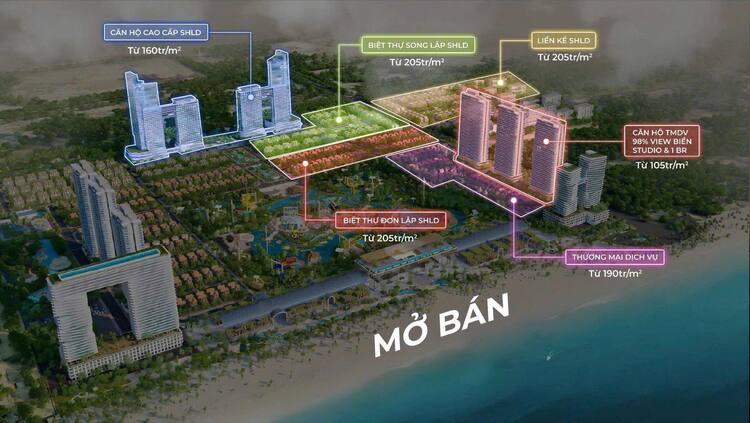Sun Group triển khai 96ha tại Bãi Chí Linh Vũng Tàu