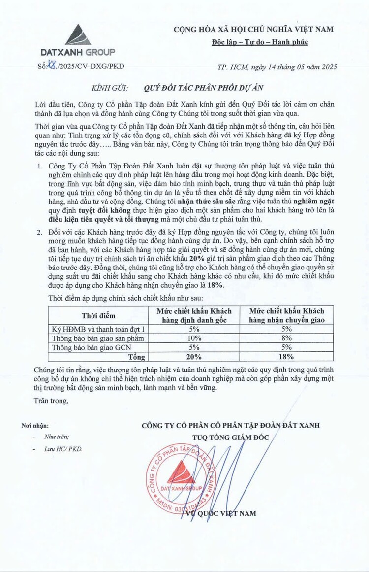Đất Xanh Homes "HỒI SINH" Gem Riverside