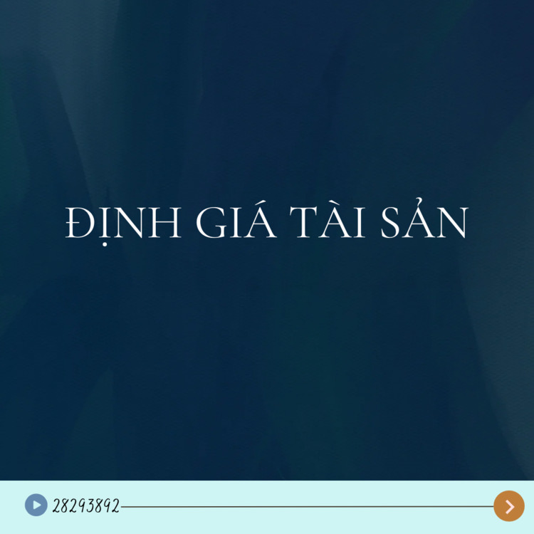 Định giá tài sản theo bảng giá ngân hàng!