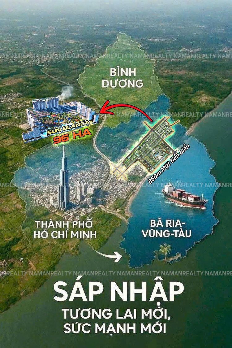 Sun Group triển khai 96ha tại Bãi Chí Linh Vũng Tàu Sun Group triển khai 96ha tại Bãi Chí Linh Vũng Tàu
