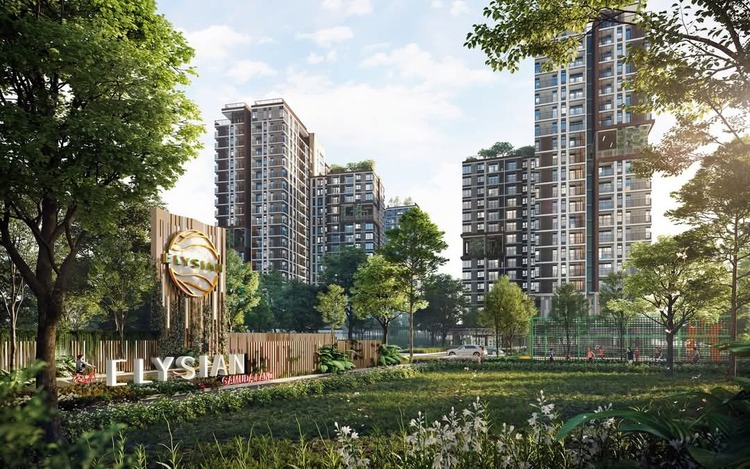 Elysian Lò Lu của Gamuda tái khởi công