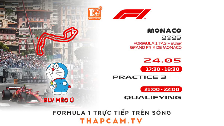 FORMULA 1 TAG HEUER GRAND PRIX DE MONACO 2025