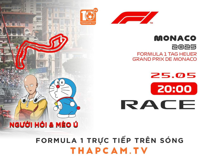 FORMULA 1 TAG HEUER GRAND PRIX DE MONACO 2025