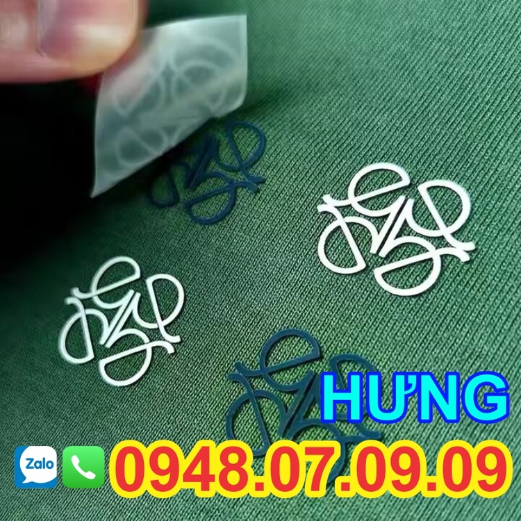 Nhãn ép nhiệt: Giải pháp hoàn hảo cho ngành may mặc hiện đại