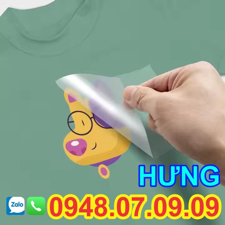 Nhãn ép nhiệt: Giải pháp hoàn hảo cho ngành may mặc hiện đại