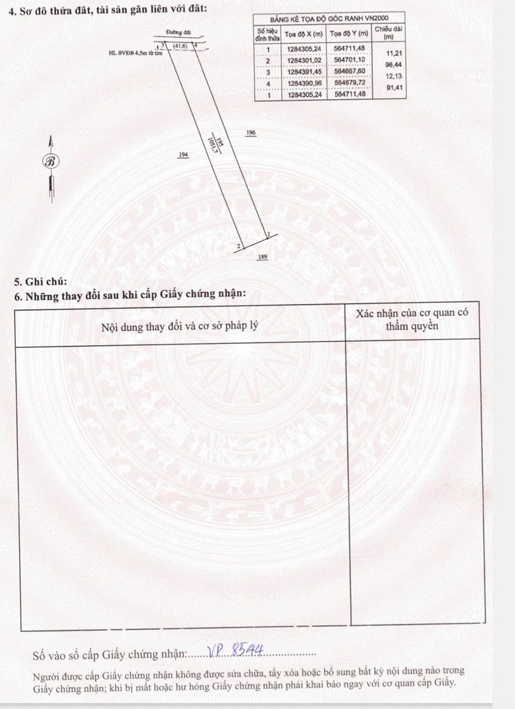 Bán 6 sào Thuận Phú, sát KCN Thuận Phú, Bình Phước