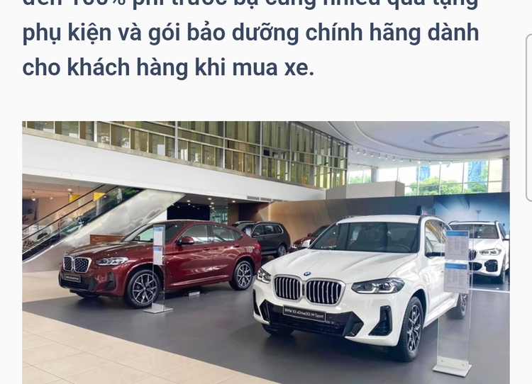 Chào Hè sôi động với ưu đãi lên đến 100% lệ phí trước bạ khi sở hữu xe sang BMW Chào Hè sôi động với ưu đãi lên đến 100% lệ phí trước bạ khi sở hữu xe sang BMW