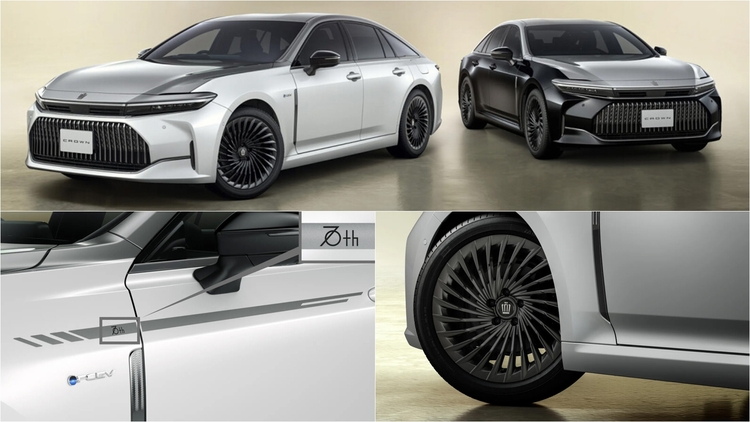 Sedan đầu bảng Toyota Crown trình làng 2 phiên bản đặc biệt, giá từ 1,36 tỷ đồng, có cả biến thể Hybrid và Hydro