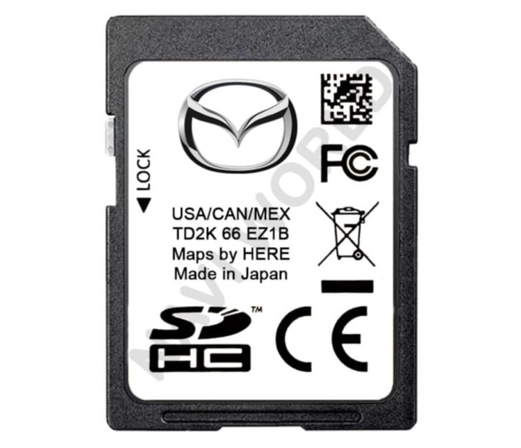 Thẻ định vị GPS Mazda khi mua xe mới !