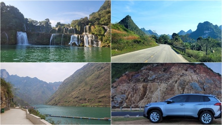 Hà Nội - Hà Giang - Thác Bản Dốc, nên đi xe sedan hay xe gầm cao?