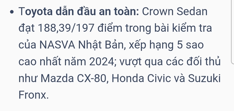 Thông tin xe ngày 31/5: VinFast VF 8, VF 9 dẫn đầu dịch vụ VIP, xe xăng cỡ A hụt hơi