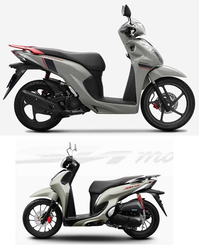 Nóng. Honda đang dính phốt khung sườn xe máy hoen gỉ, dễ gãy.