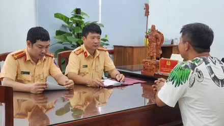 "Thế thân" nộp phạt vi phạm giao thông bị cảnh sát nhận diện ngay