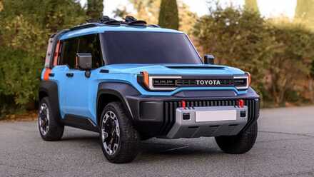 Toyota FJ Cruiser mới hé lộ thiết kế, dùng chung khung gầm với Hilux