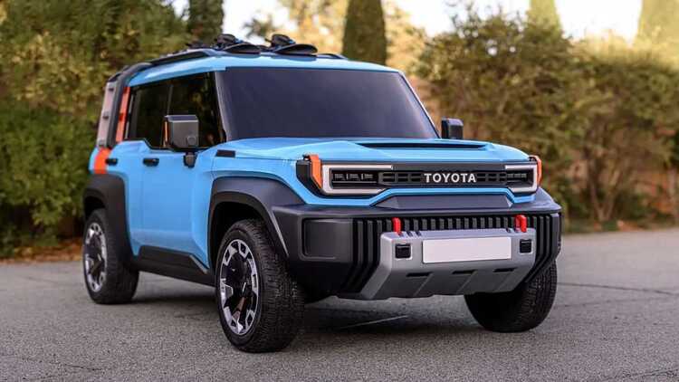 Toyota FJ Cruiser mới hé lộ thiết kế, dùng chung khung gầm với Hilux
