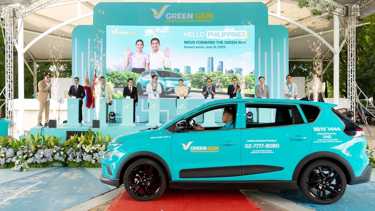 GSM chính thức ra mắt thương hiệu taxi điện Green GSM tại Philippines