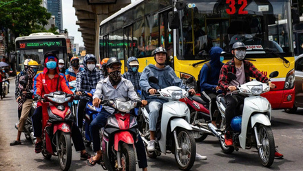 Đề xuất giãn lộ trình kiểm định khí thải xe máy