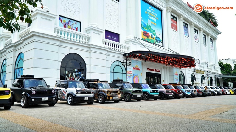 Gần 100 thành viên CLB VF3 Otosaigon offline hội ngộ tại Tây Ninh: Dàn xe VF3 tranh tài kịch tính tại cuộc thi "Kết nối sáng tạo"