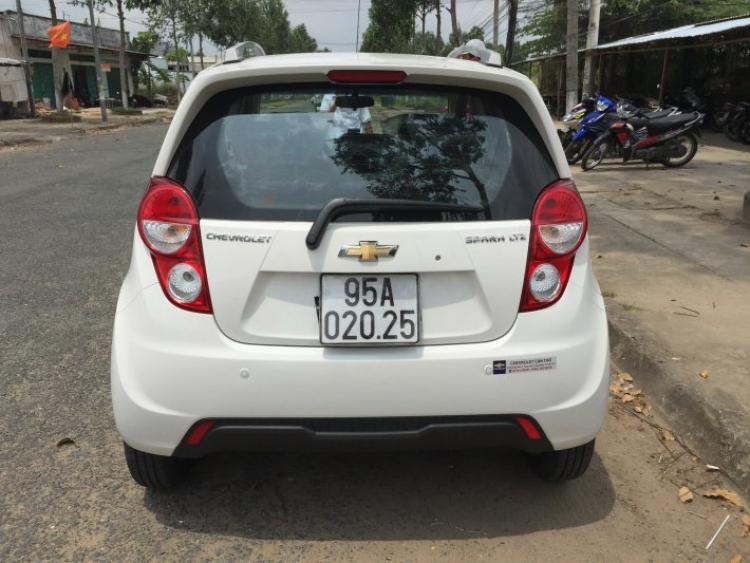 Chia sẻ cảm nhận về Chevy Spark LTZ Zest