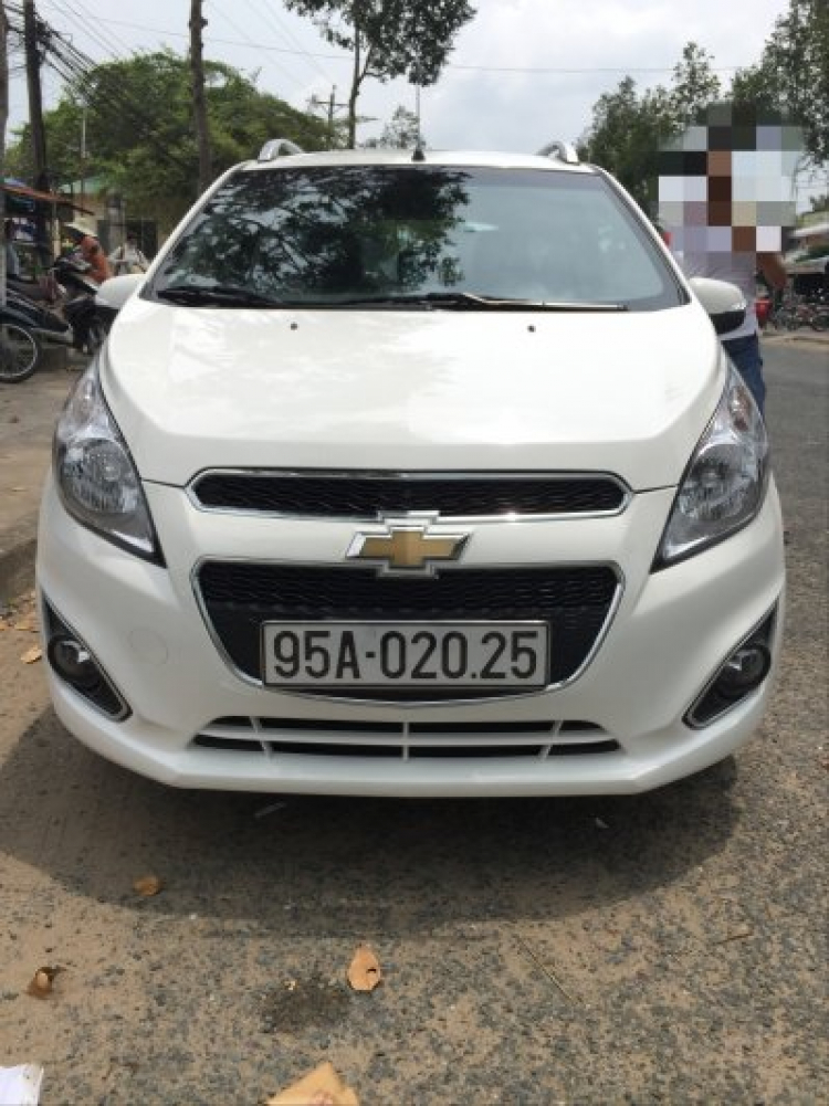 Chia sẻ cảm nhận về Chevy Spark LTZ Zest