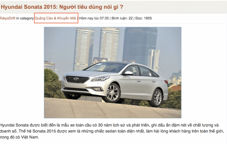 Hyundai Sonata 2015: Người tiêu dùng nói gì ?