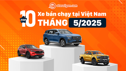 [Infographic] Top xe ICE bán chạy tháng 4/2025 tại VN: Ford Territory vượt mặt tất cả các dòng xe ICE