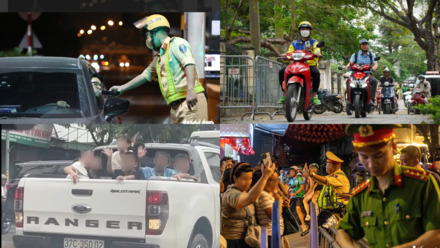 Thông tin giao thông ngày 15/6: Xe máy leo vỉa hè, phạt nặng vẫn tái diễn; Phố cà phê đường tàu bị kiểm tra đột xuất