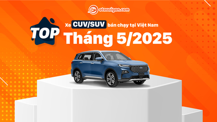 Top CUV/SUV bán chạy tại Việt Nam tháng 5/2025: Ford Territory vượt mặt Mazda CX-5