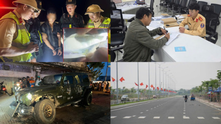 Thông tin giao thông ngày 16/6: Xe Jeep gây tai nạn nghiêm trọng, tài xế vượt đèn đỏ được biểu dương, công trường cửa ngõ TP.HCM tăng tốc