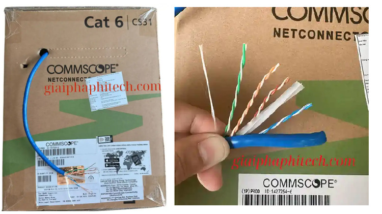 cáp cat6 commscope
