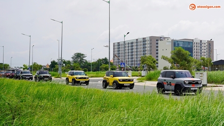 Về Long Xuyên xem buổi offline đậm chất miền Tây của CLB VF3 Otosaigon, màn xếp xe và roadshow VF3 hoành tráng
