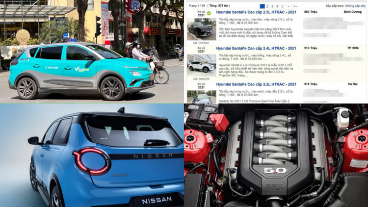 Thông tin xe ngày 19/6: Santa Fe cũ hút khách, GSM dẫn đầu taxi điện, Nissan tái cơ cấu