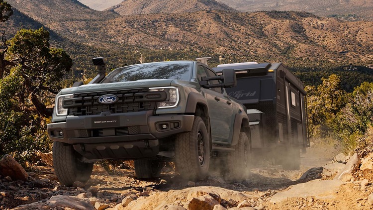 Thông số kỹ thuật của Ford Ranger Super Duty đã được tiết lộ: Máy V6, tải trọng tới 1,9 tấn