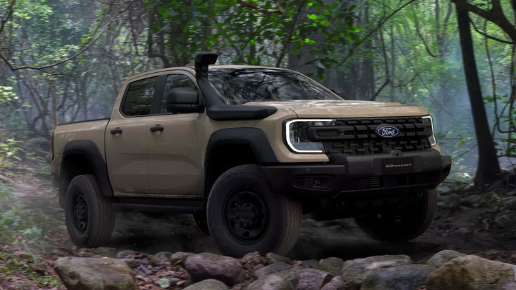 Thông số kỹ thuật của Ford Ranger Super Duty đã được tiết lộ: Máy V6, tải trọng tới 1,9 tấn