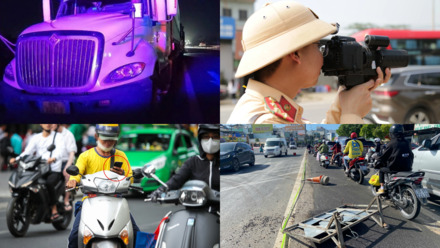 Thông tin giao thông ngày 24/6: CSGT siết vi phạm cao tốc, cấm xe trung tâm TP.HCM, thiếu tài xế có bằng FC