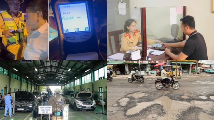 Thông tin giao thông ngày 26/6: Phạt nguội trên QL5, tài xế say xỉn trên cao tốc, khởi công đường “nát” ở TP Thủ Đức