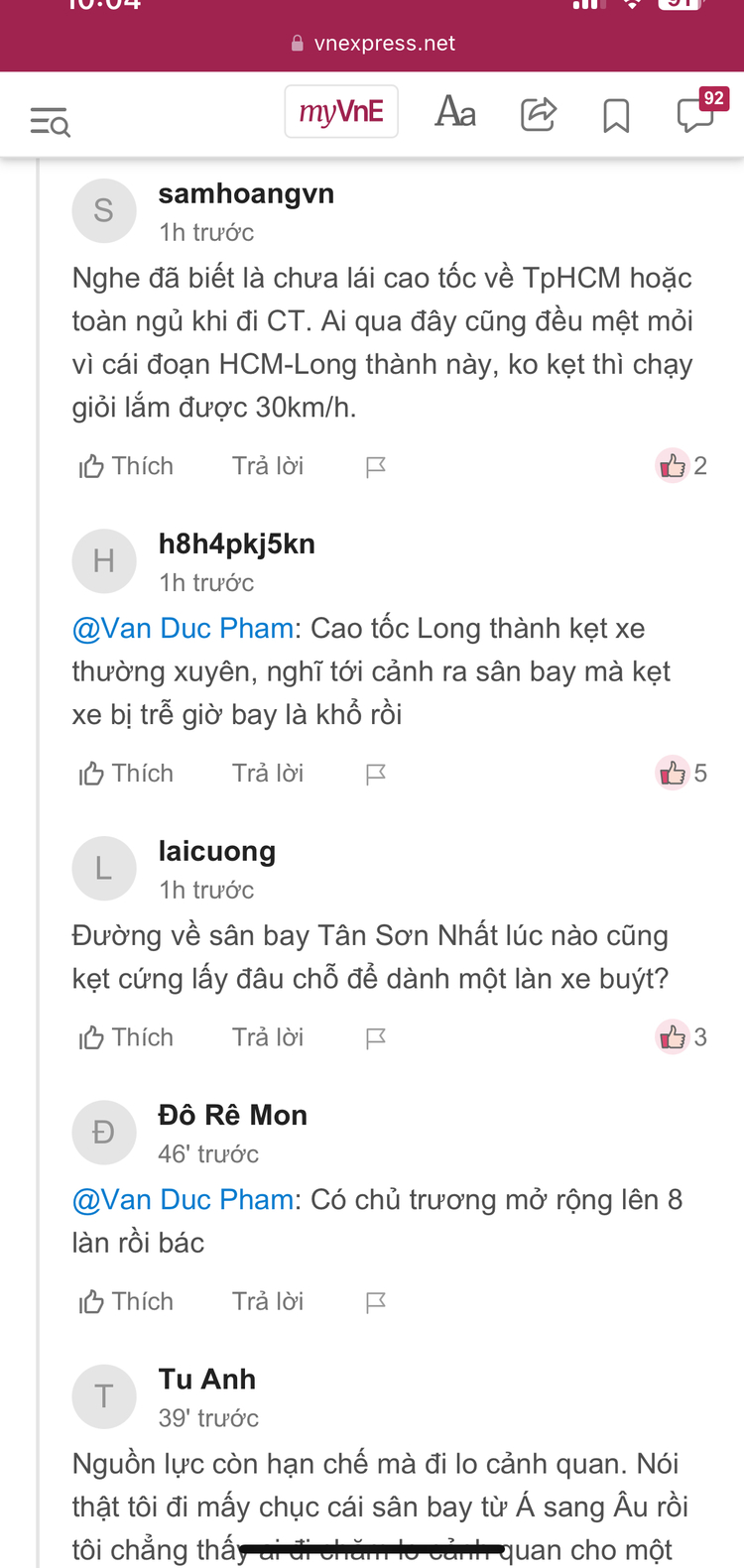 Cao tốc Biên Hòa - Vũng Tàu phải xong trước khi sân bay Long Thành hoạt động Cao tốc Biên Hòa - Vũng Tàu phải xong trước khi sân bay Long Thành hoạt động