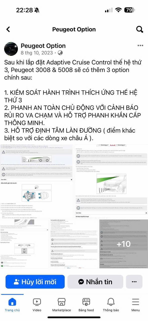 Nâng cấp Adaptive Cruise  Control