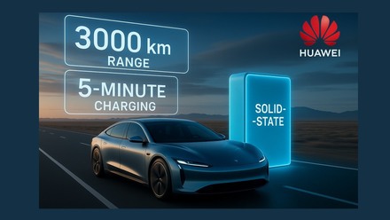 Huawei sẽ làm pin xe điện thể rắn, tầm hoạt động tới 3.000 km, sạc đầy chỉ trong 5 phút